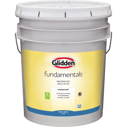 Fundamentals Stepping Stone / Gray, Semi-Gloss Interior Paint, 5 Gallon