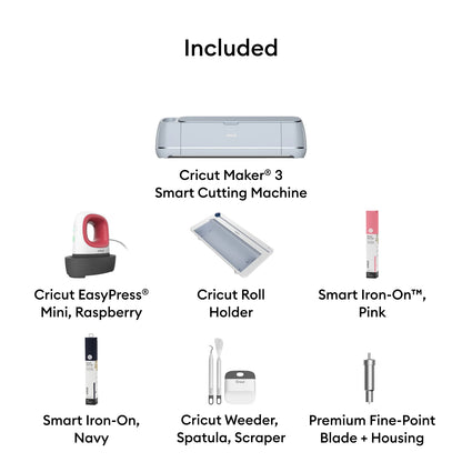 Maker® 3 Smart Die-Cutting Machine +  Easypress Mini™ Bundle, Mist
