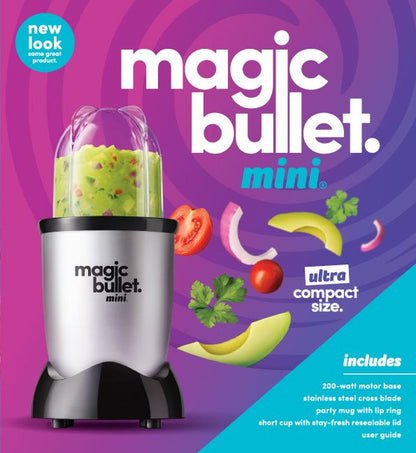 ® Mini 14 Oz. Compact Personal Blender Silver/Black