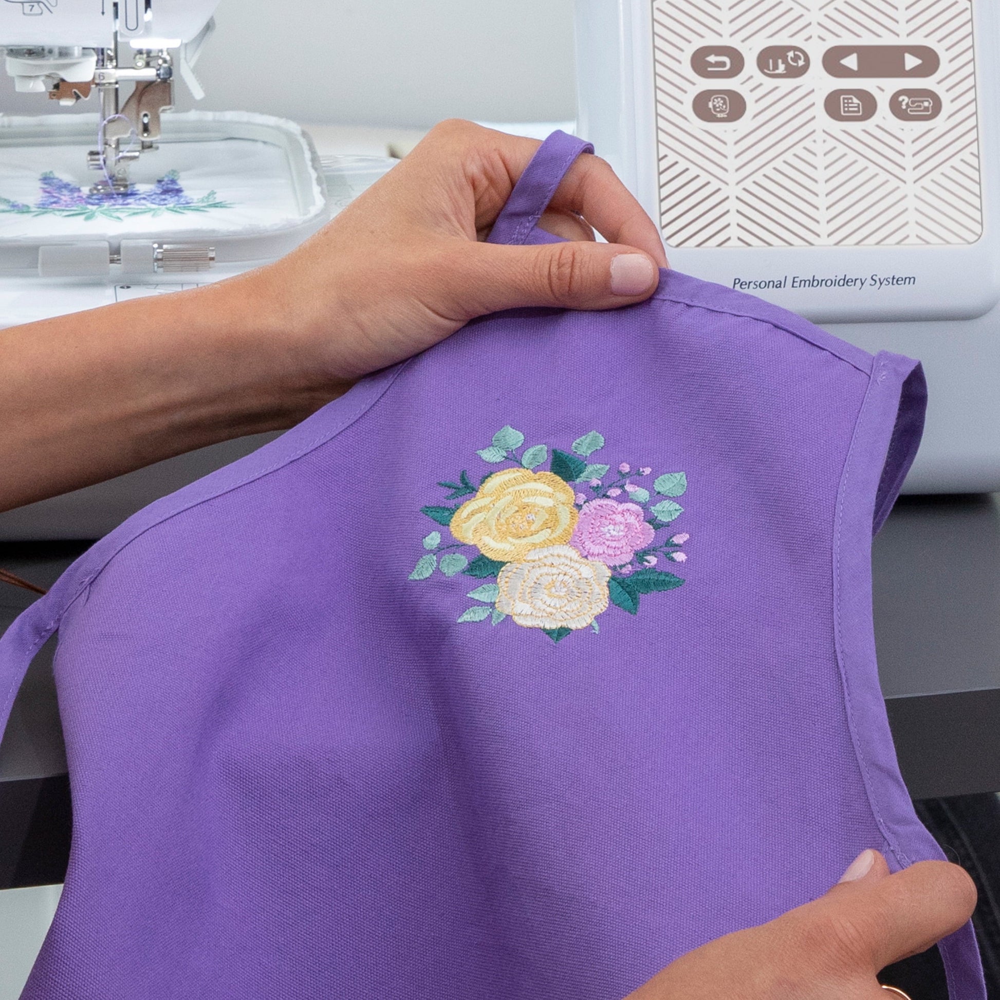 Brother PE570 Embroidery Machine with 135 Built-In Designs, Wireless Connectivity, and Artspira App Integration
