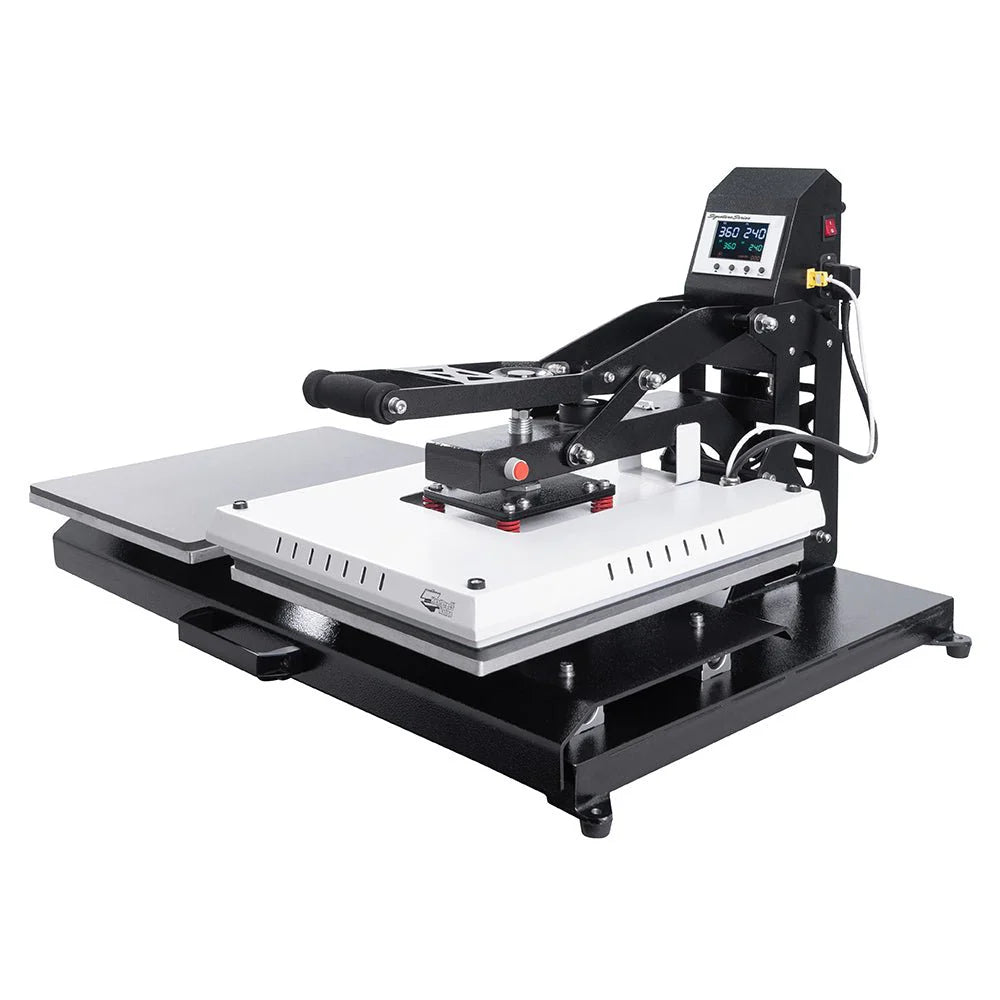 16" X 20" Double Station Auto-Open Heat Press Stand Bundle
