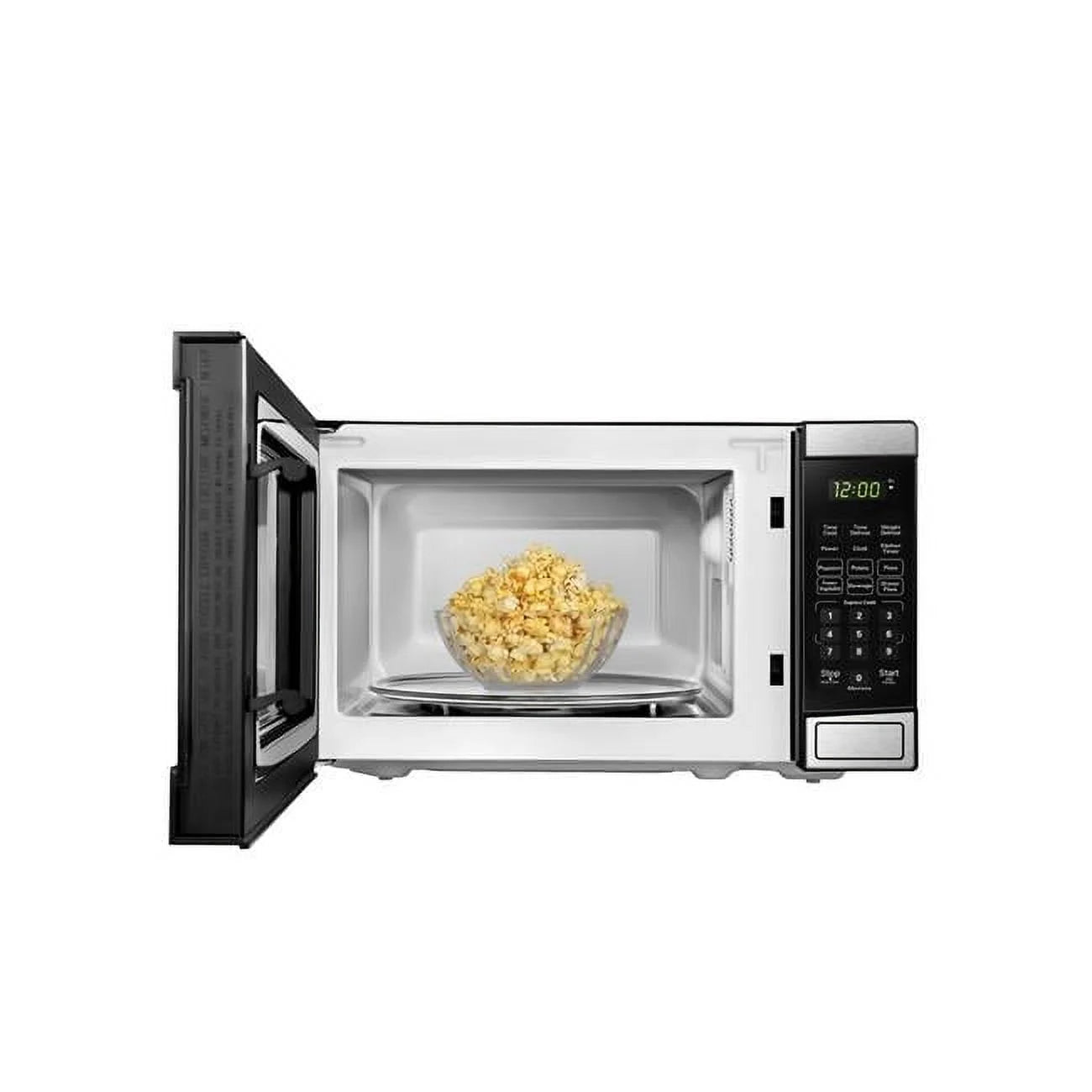 0.7 Cu. Ft. Countertop Microwave, Stainless Steel