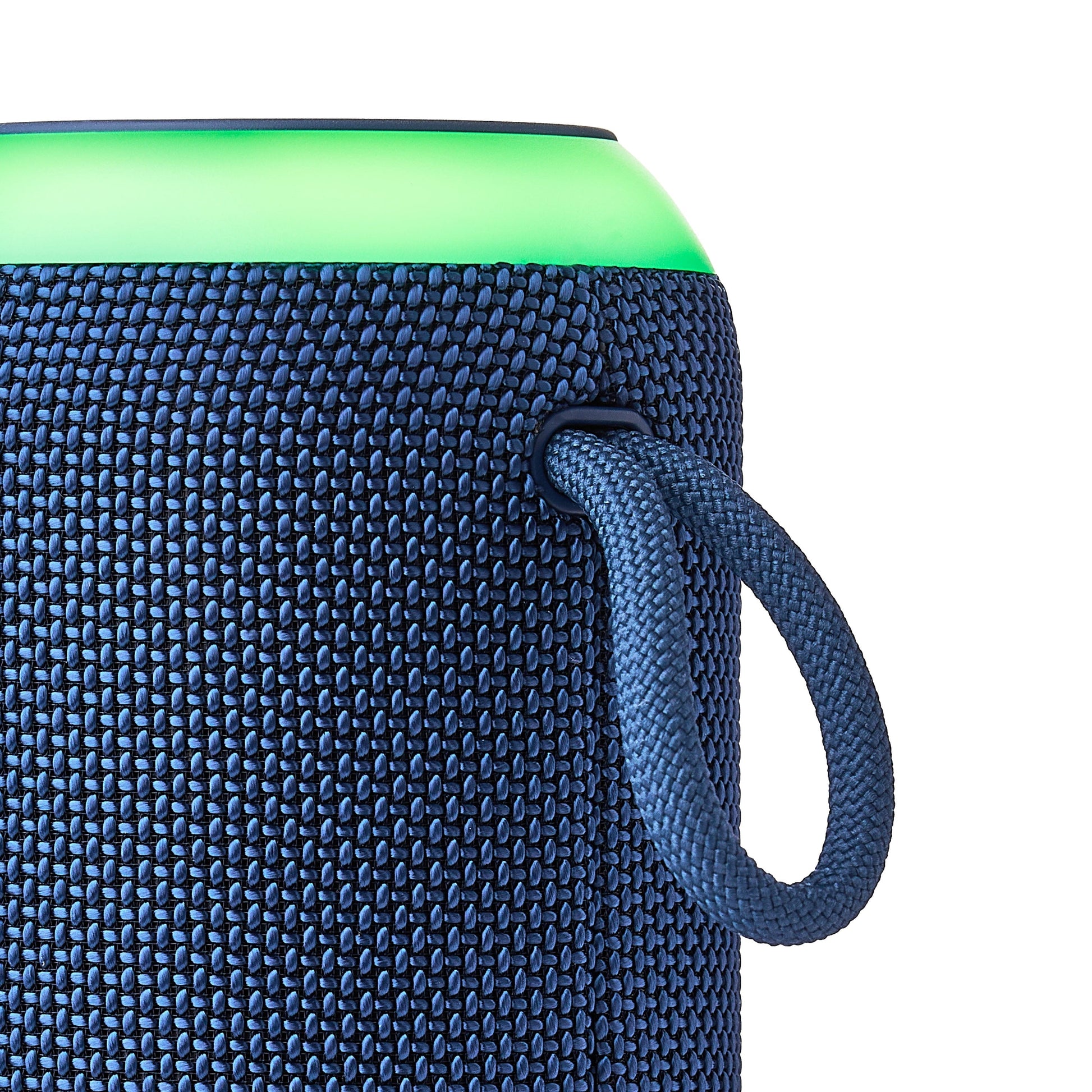 Medium Rugged Speaker with Bluetooth Wireless Technology and LED Lighting, Navy