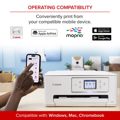 Canon PIXMA TS7722 All-In-One, Wireless Color Inkjet Printer for Home Office Use