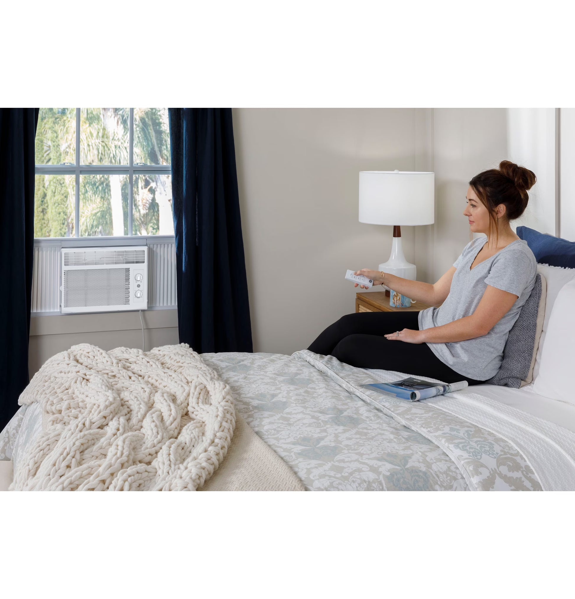 GE 5,000 BTU, 115V Mechanical Window Air Conditioner, Covers up to 150 Sq Ft