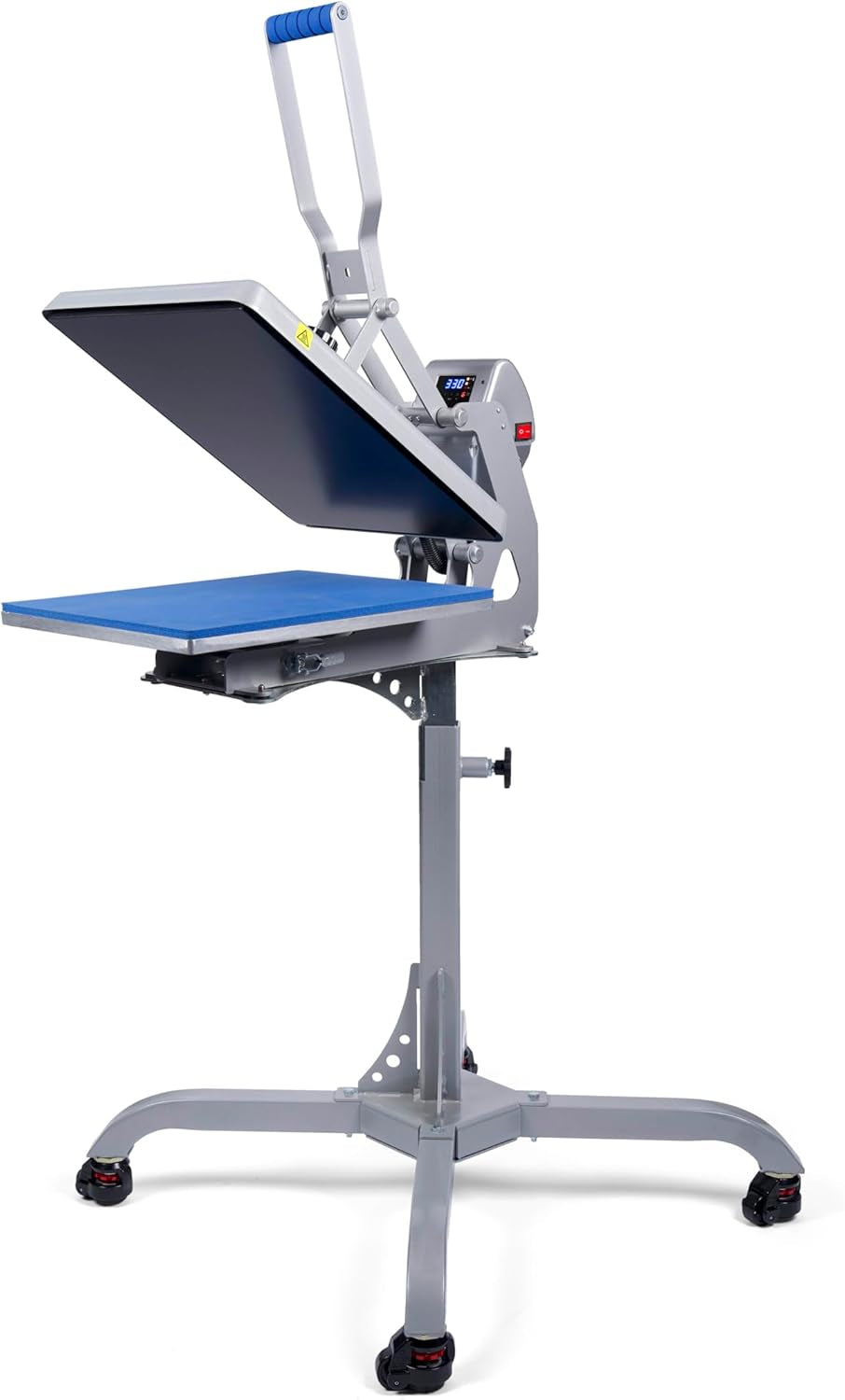 Stahls' Hotronix Heat Press Caddie - Adjustable Stand – Convenient Storage and Mobility for Your Heat Press