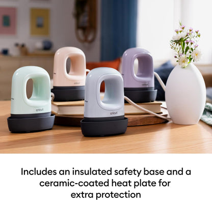 Cricut Easypress Mini™ LT - Blush Pink - Mini Heat Press | Pressing Shoes, Baby Clothes, T-Shirts, & More - Easy to Use with a Single Setting - Precision Tip - Portable Mini Iron