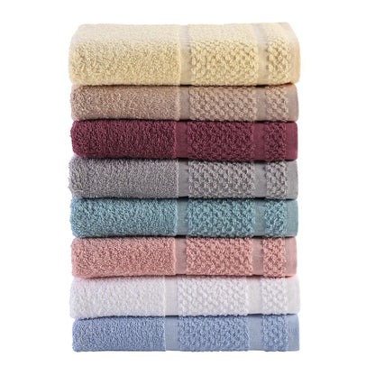 10 Piece Bath Towel Set with Upgraded Softness & Durability, Office Blue