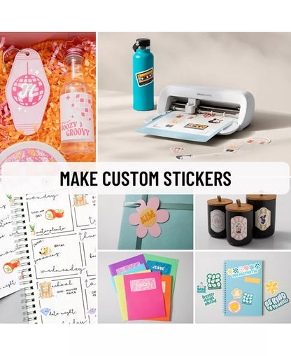 Joy Xtra Cutting Machine with Printable Sticker Paper Bundle