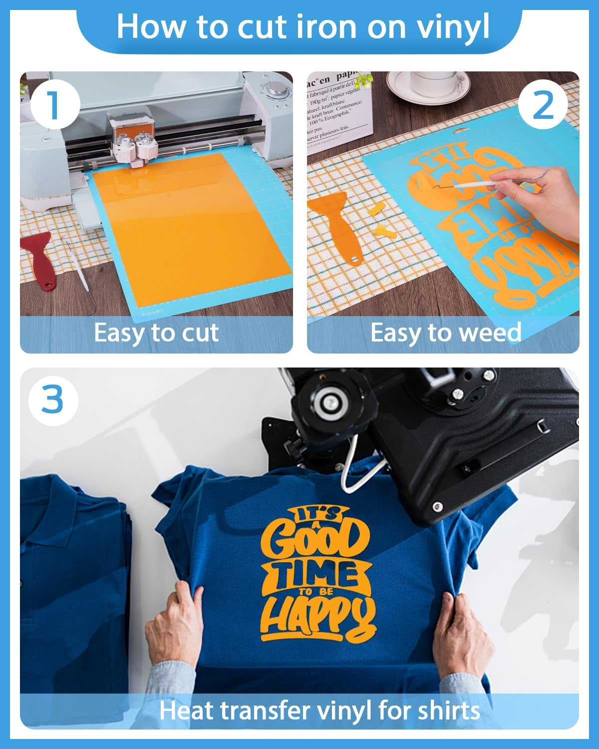 Lzerking Complete DIY Bundle - 50 Pack 13X15 Blank Canvas Tote Bags + 63 Color Heat Transfer Vinyl Sheets (12"X10") for Cricut/Silhouette