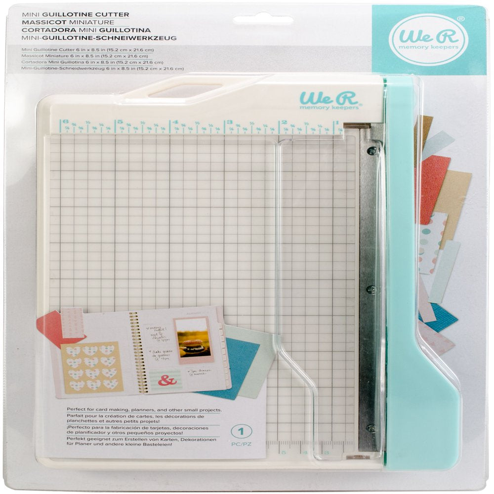 WR660093 Mini Guillotine Paper Cutter