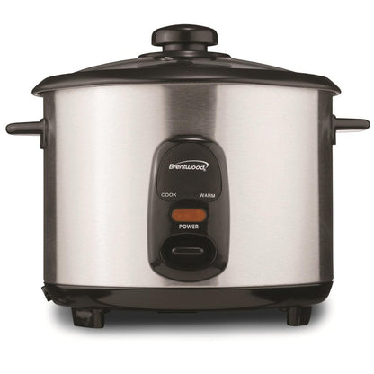 New TS-20 10-Cup Uncooked/20-Cup Cooked Rice Cooker, Stainless Steel