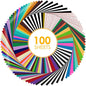 Permanent Vinyl for Cutting Machine-100 Pack 12 "X12 Adhesive Vinyl Sheets Set, 90 Sheets Permanent Bundle & 10 Transfer Tape for Projects and Crafting