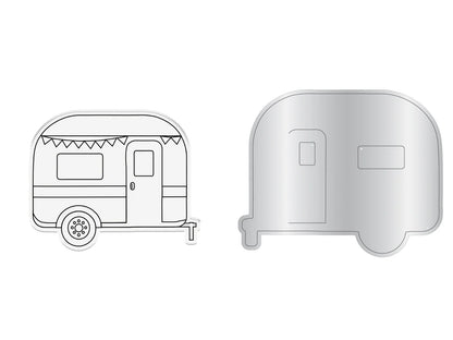 Crafters Companion the Great Outdoors Stamp & Die Set - Adventure Awaits