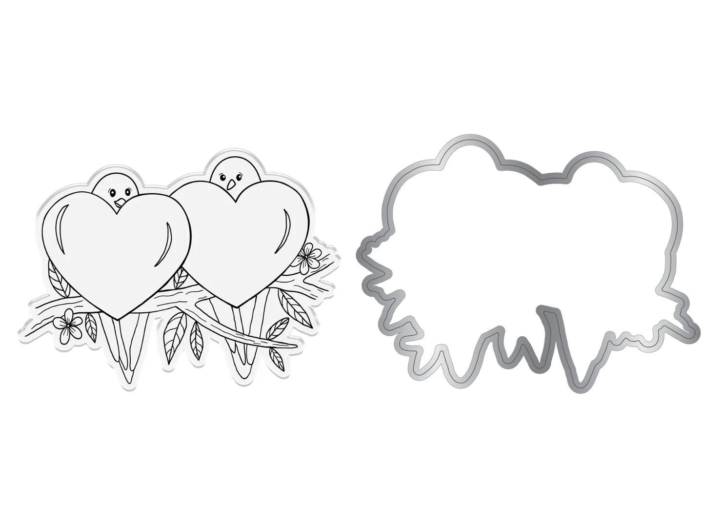 Crafter’S Companion Love Is in the Air Stamp & Die - with Love