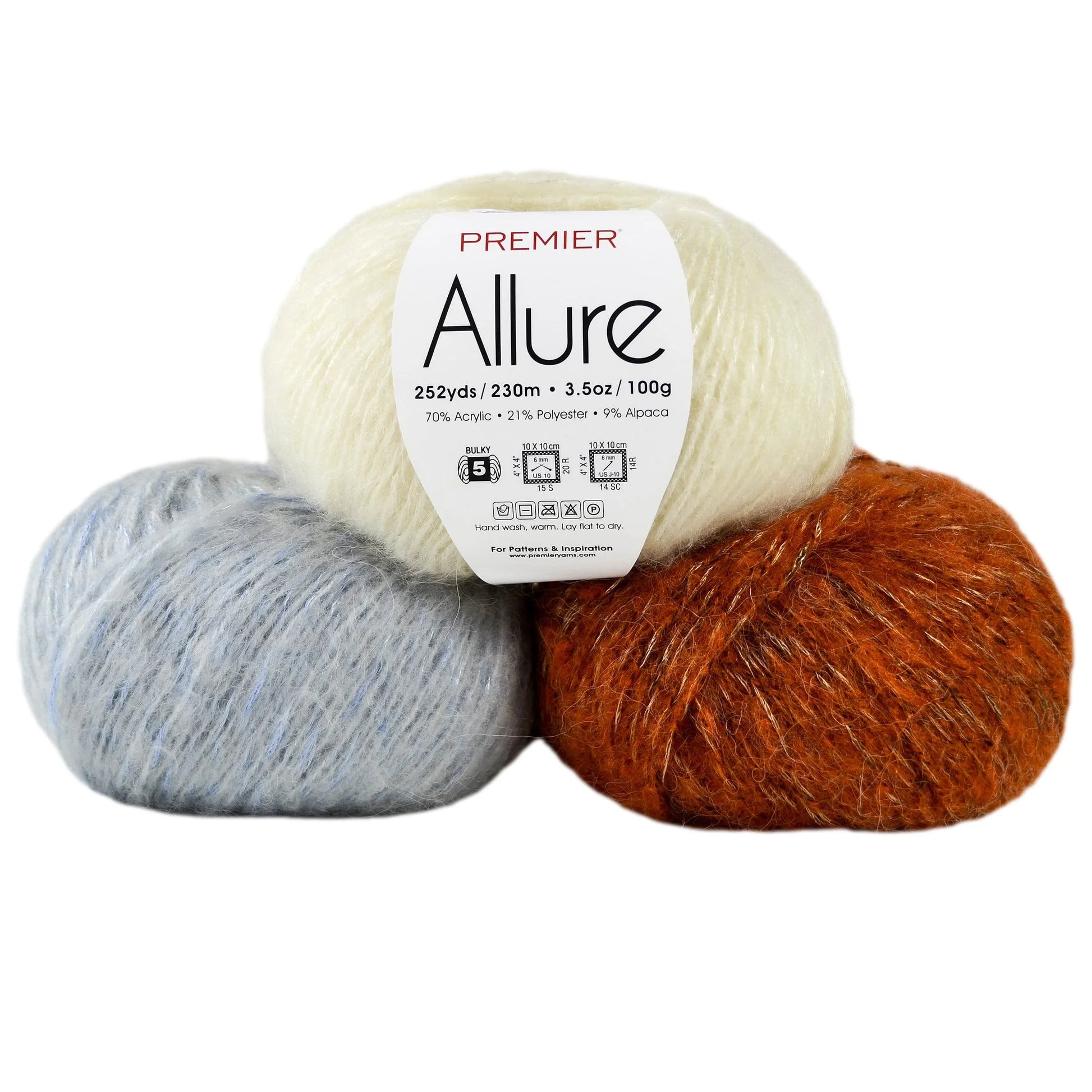 Premier Yarn Allure Yarn - Dove