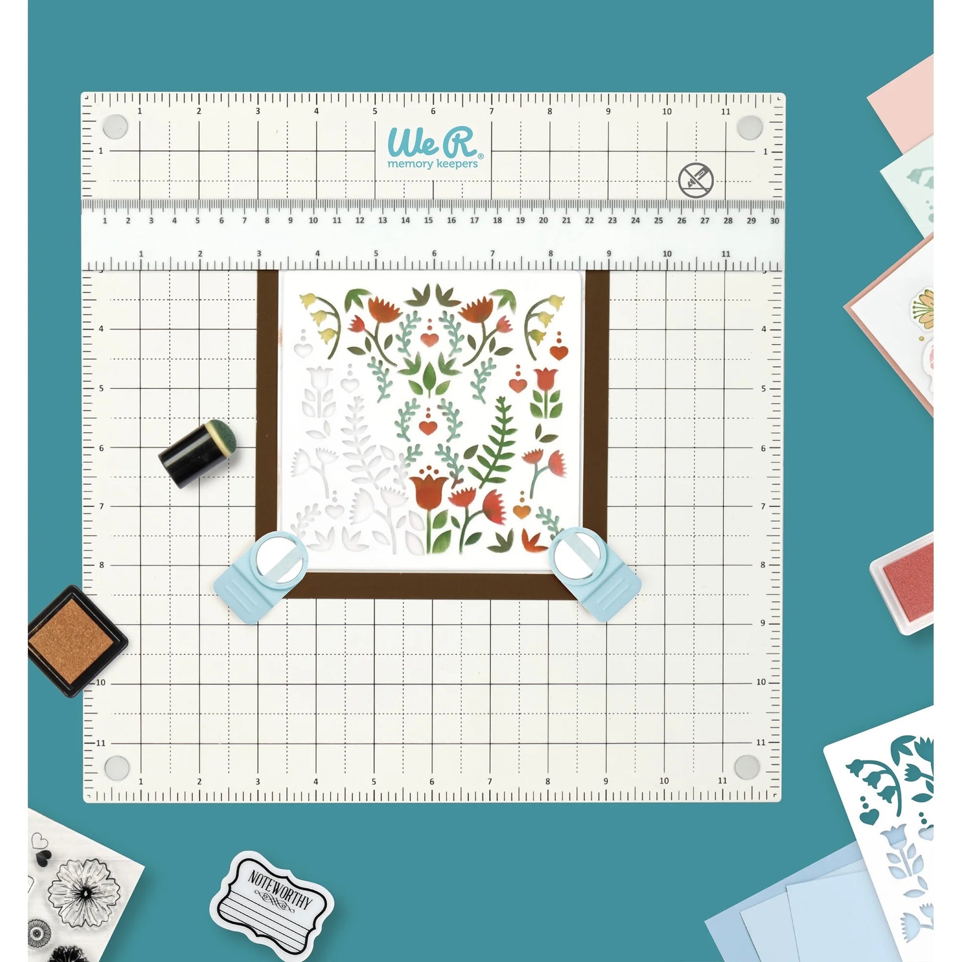 We R Memory Keepers All-In-One Magnetic Platform-4 Pieces