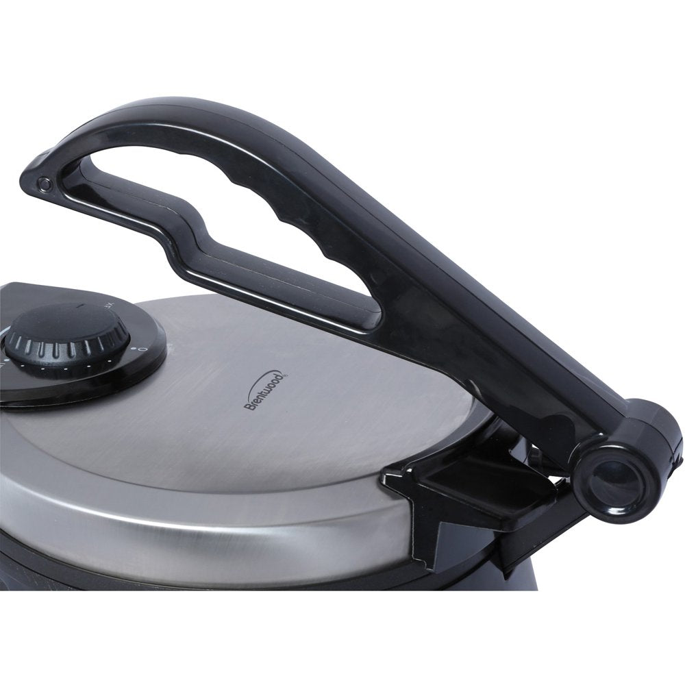 TS-127 Stainless Steel Non-Stick Electric Tortilla Maker