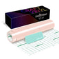001 Vinyl Glossy Permanent Vinyl Adhesive Vinyl Roll for Cutters, Signs, Scrapbooking, Craft, Die Cutters 12" X 20Ft, Glossy Pastel Pink