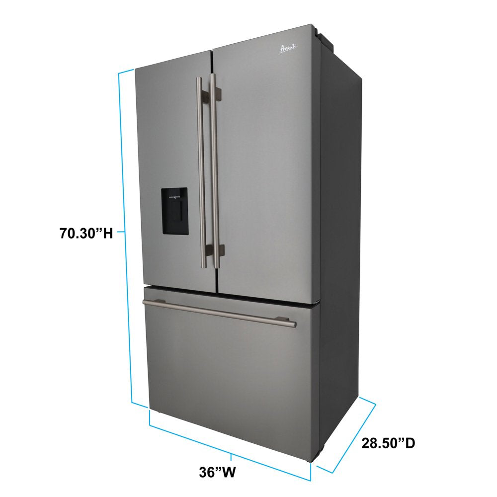 Refrigerator, 22.1 Cu Ft Capacity, in Stainless Steel (FFFD22IWR3S)