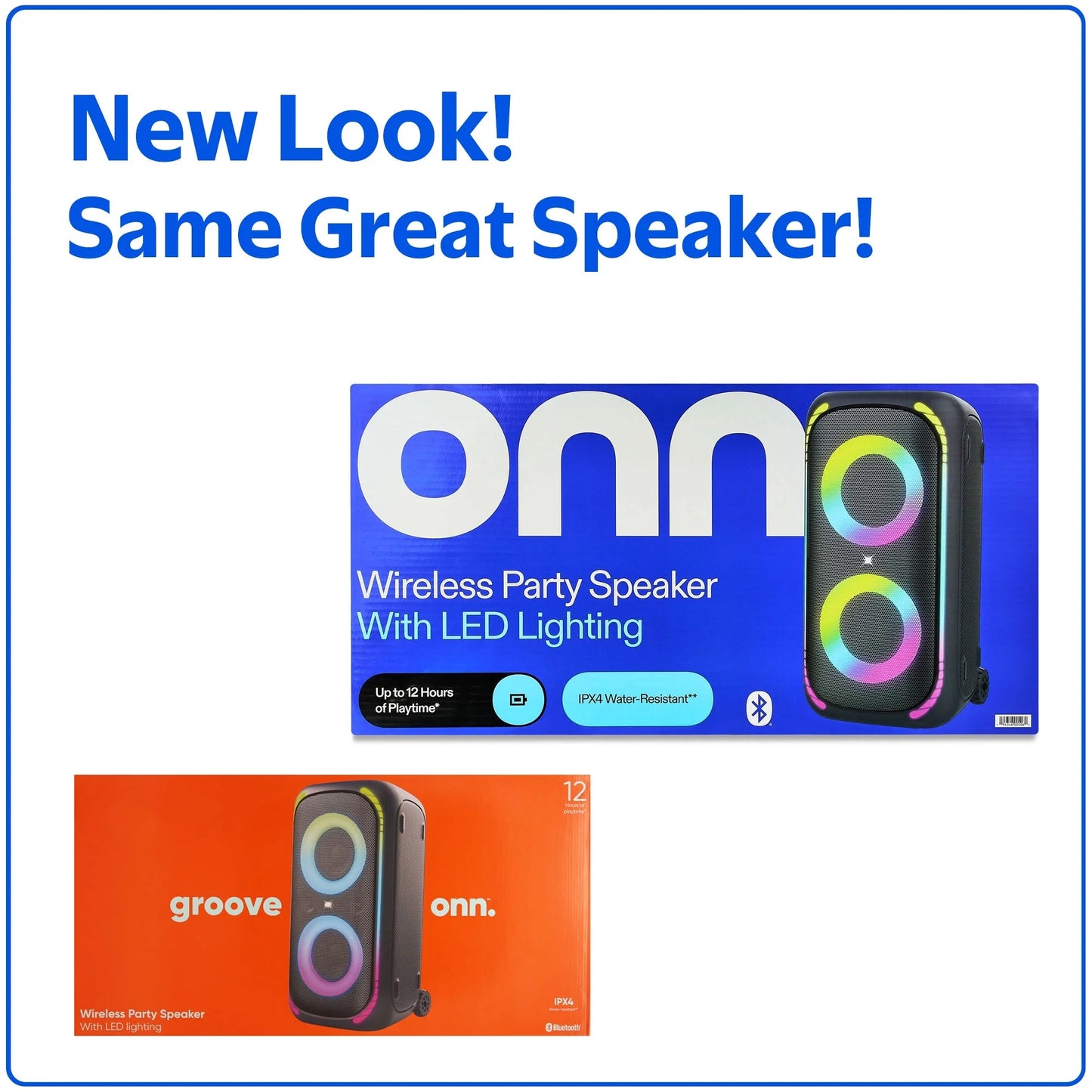 Large Party Speaker Gen 2 with LED Lighting
