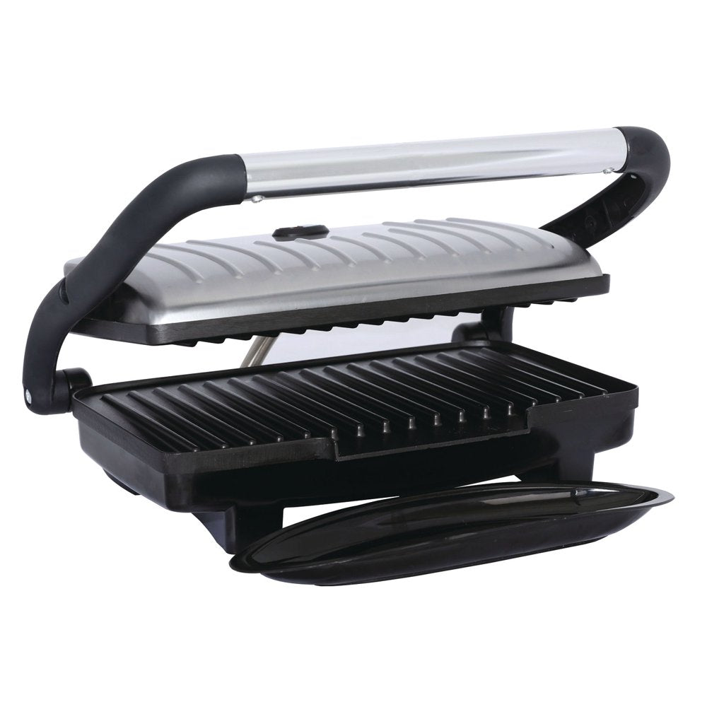 New TS-611 Compact 1000-Watt Non-Stick Panini Press and Sandwich Maker