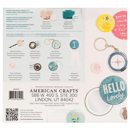 We R Memory Keepers WR660524 Button Press Kit
