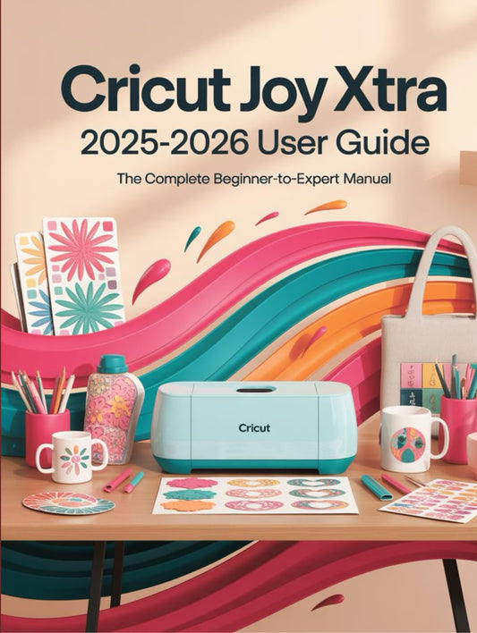Cricut Joy Xtra Guide for Beginners & Experts: the Complete Step-By-Step Manual to Master Smart Cutting, Design Space, and Custom Projects with ... to Craft, Personalize, and Sell like a Pro