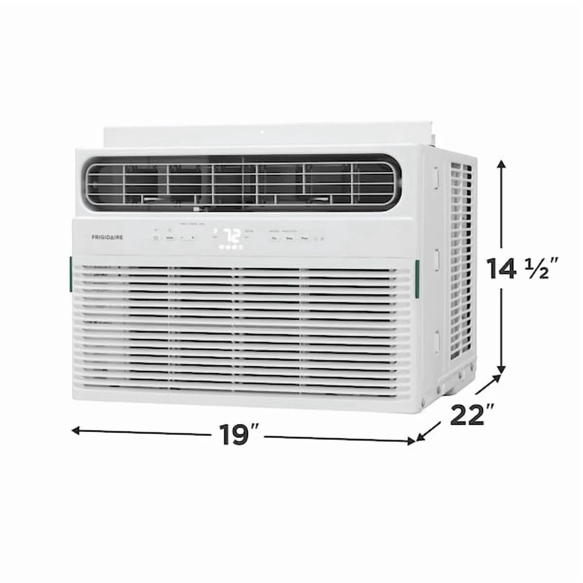 12,000 BTU Window Room Air Conditioner with Wi-Fi up to 550 Sq Ft, White