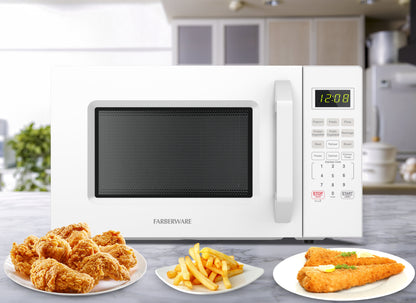 1.1 Cu. Ft. 1000-Watt Compact Microwave Oven, White