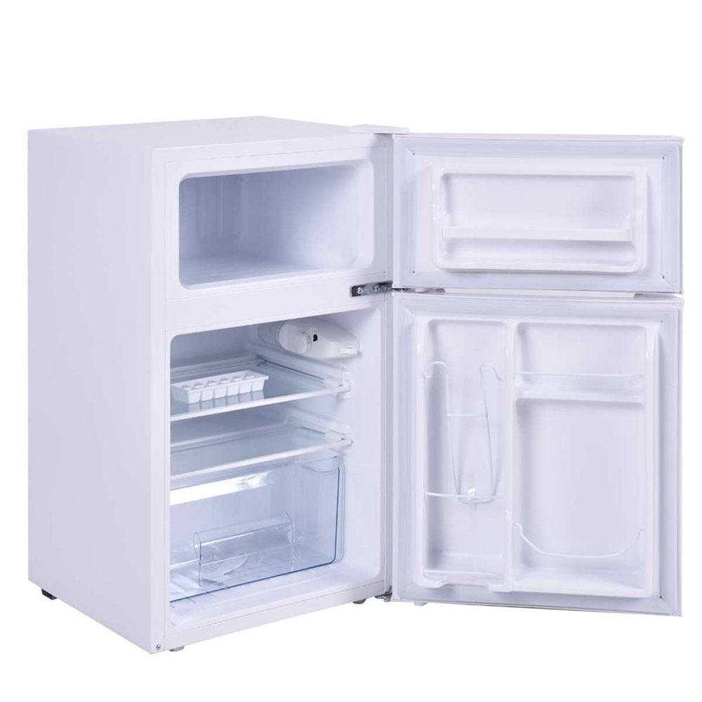 Refrigerator Small Freezer Cooler Fridge Compact 3.2 Cu Ft. Unit, White