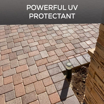 SG plus High Gloss Concrete and Paver Sealer, Wet Look, Acrylic Water Based, 1 Gal