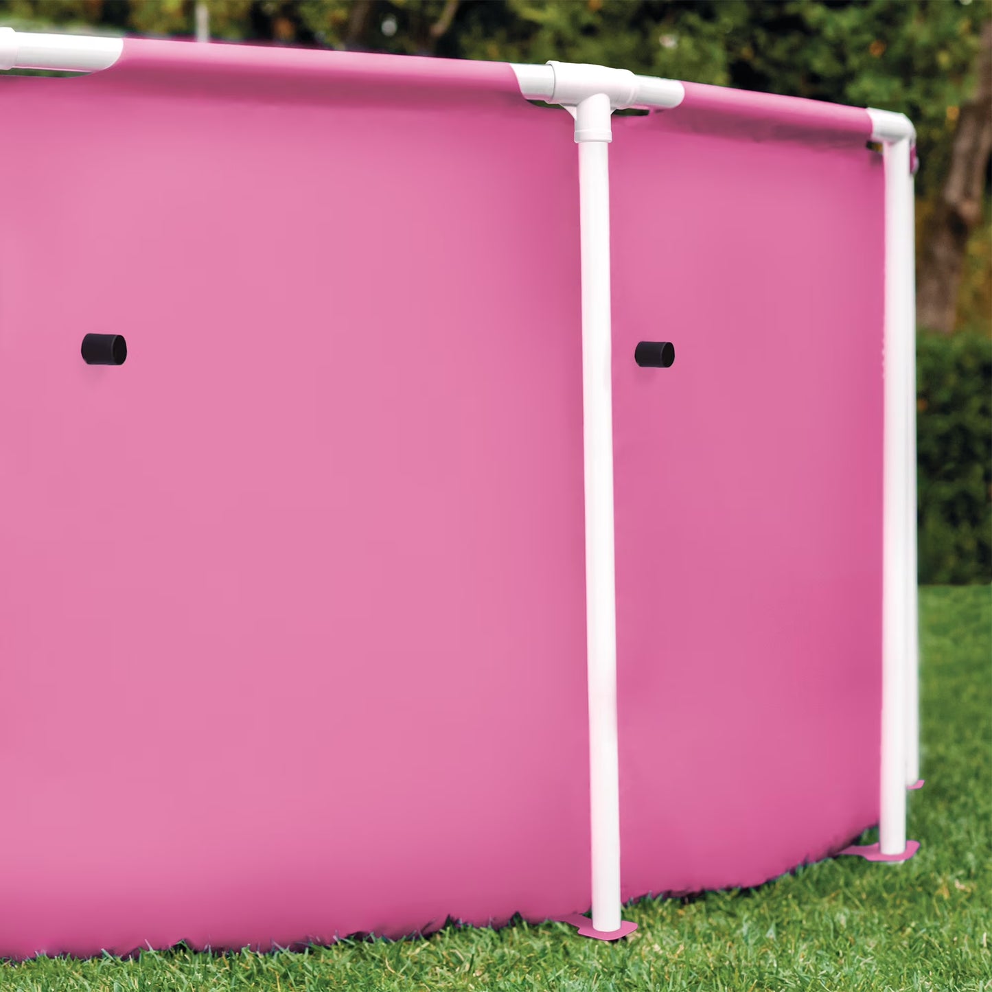 28290EP 8Ft X 30In Pink Metal Frame above Ground Pool, Pool Only (Pump Not Included)