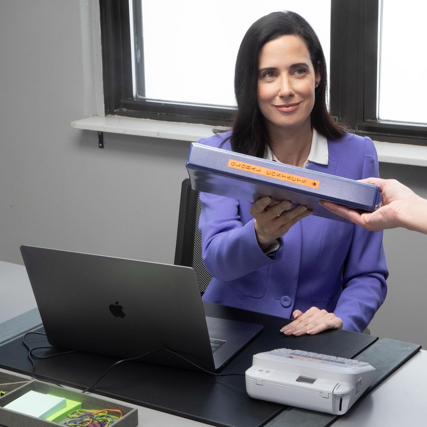 P-Touch PT-D410 Home / Office Advanced Label Maker | Connect via USB to Create and Print on Tze Label Tapes up to ~3/4 Inch, White