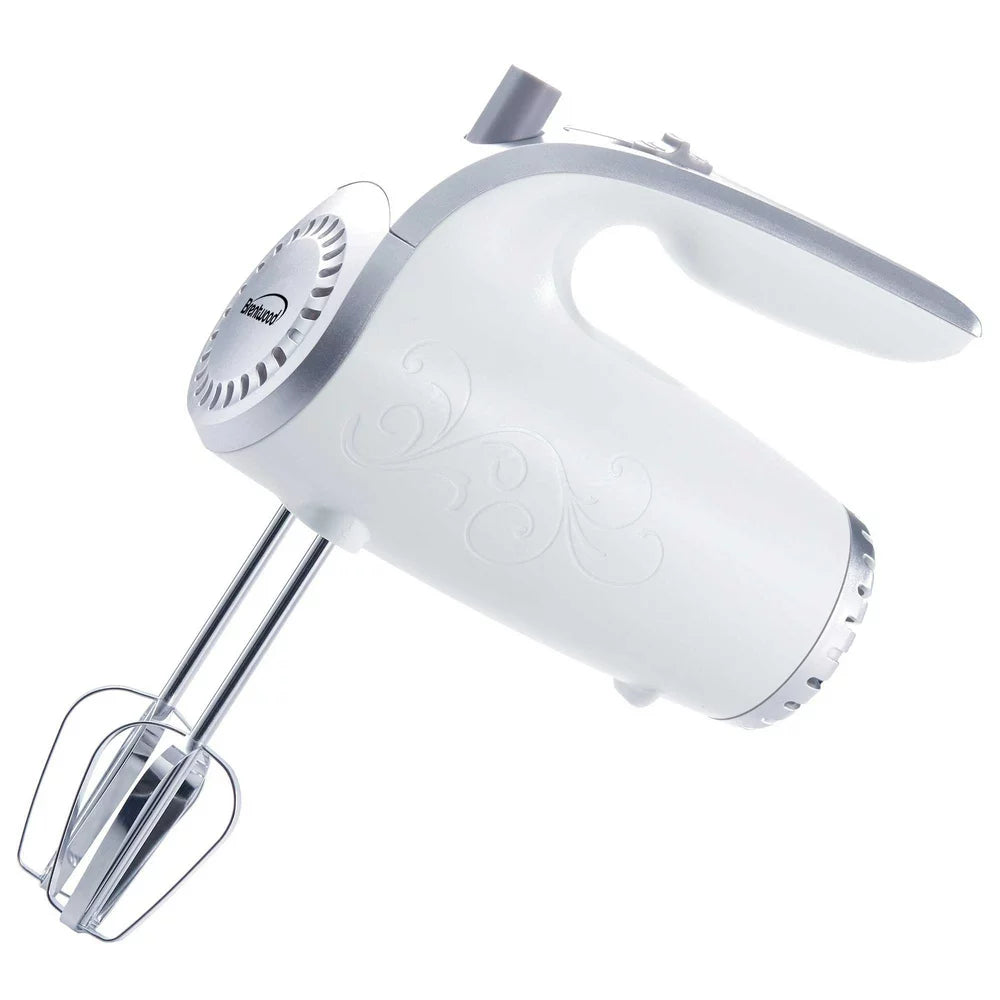 5-Speed 150-Watts Hand Mixer, White