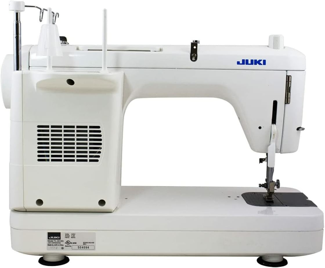Juki TL-2010Q 1-Needle, Lockstitch, Portable Sewing Machine with Automatic Thread Trimmer for Quilting, Tailoring, Apparel and Home Decor
