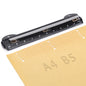 Worklion 3 Ring Hole Punch for Binder, Portable Puncher, Office Assistant, Black