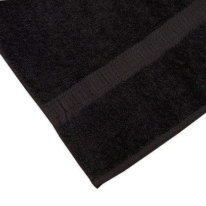 Solid Bath Towel, Rich Black