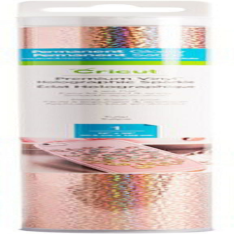 ® Premium Vinyl Holographic Sparkle – Permanent, Tulip, 12" X 48"