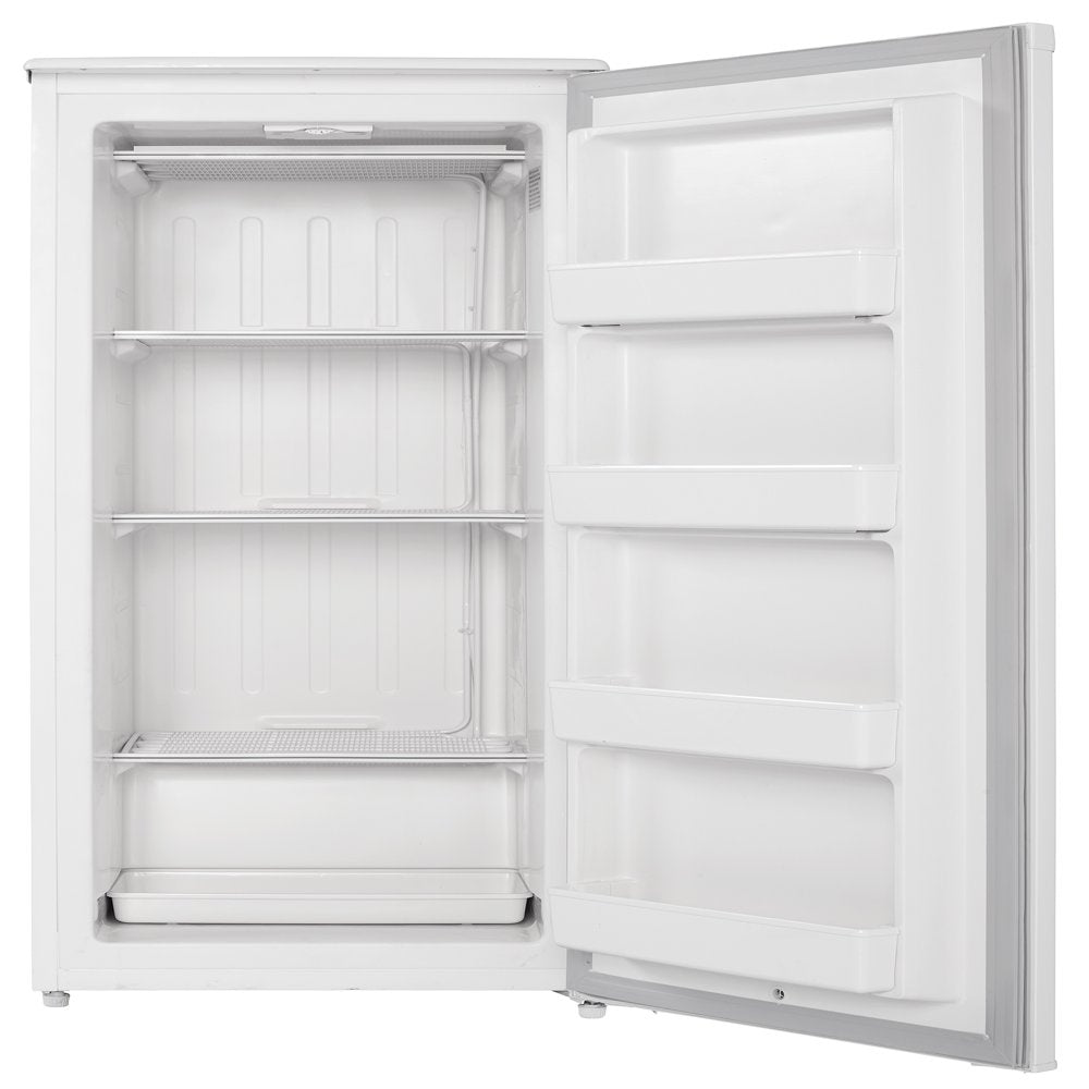 , 10.1 Cu. Ft. Upright Freezer, White, HBFRF1010