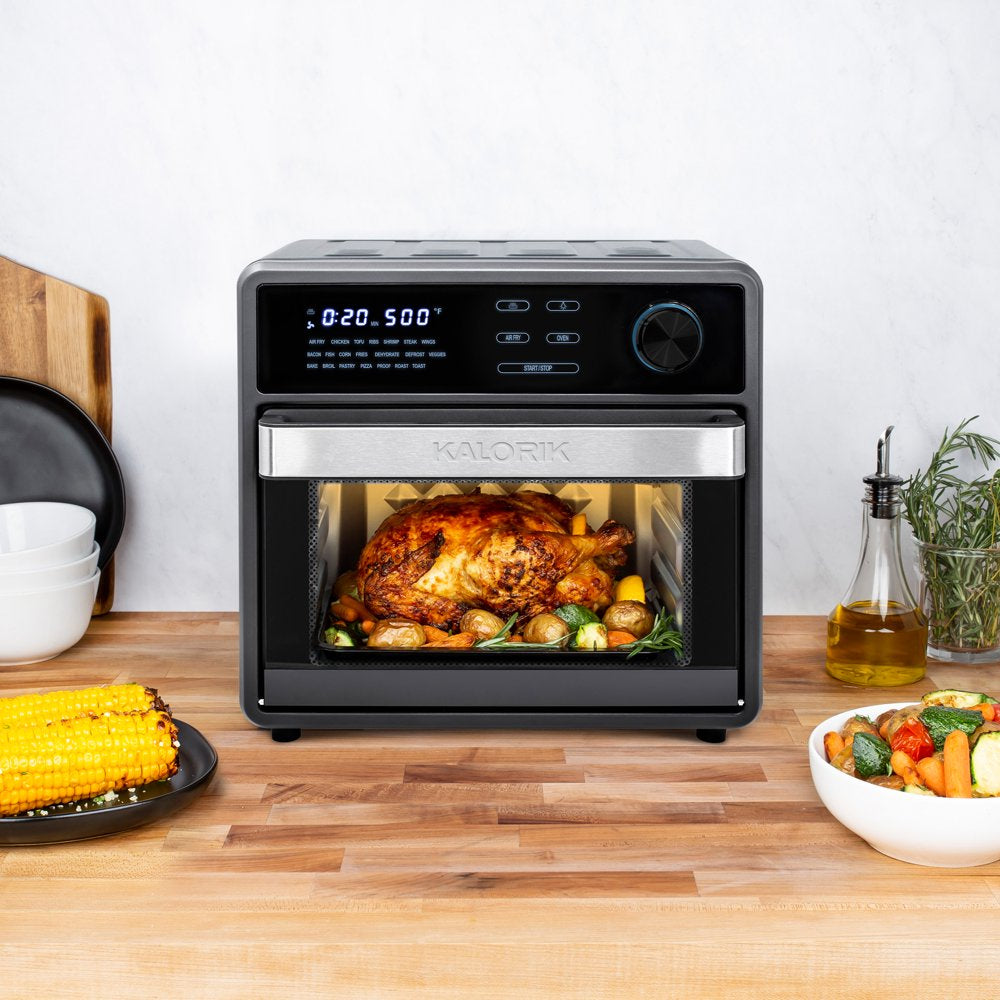 MAXX® 16-Qt Touch Air Fryer Oven - Black (AFO 47804 BK)