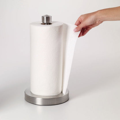 Brushed Stainless Steel Perfect Tear Paper Towel Holder