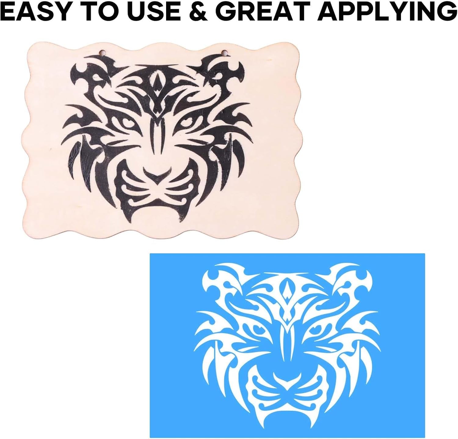 Stencil Permanent Adhesive Vinyl - 12” X 50 FT Light Blue Adhesive Stencil Vinyl Compatible with Cricut Cutting Machine & Silhouette Machine