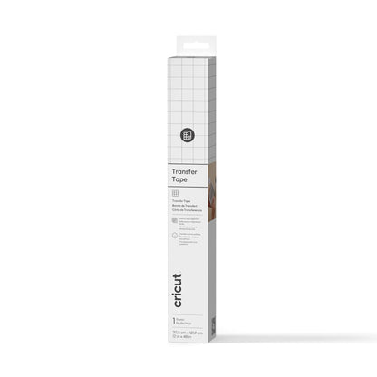 Cricut Transfer Tape, Clear 12"X 48" (4FT), Roll