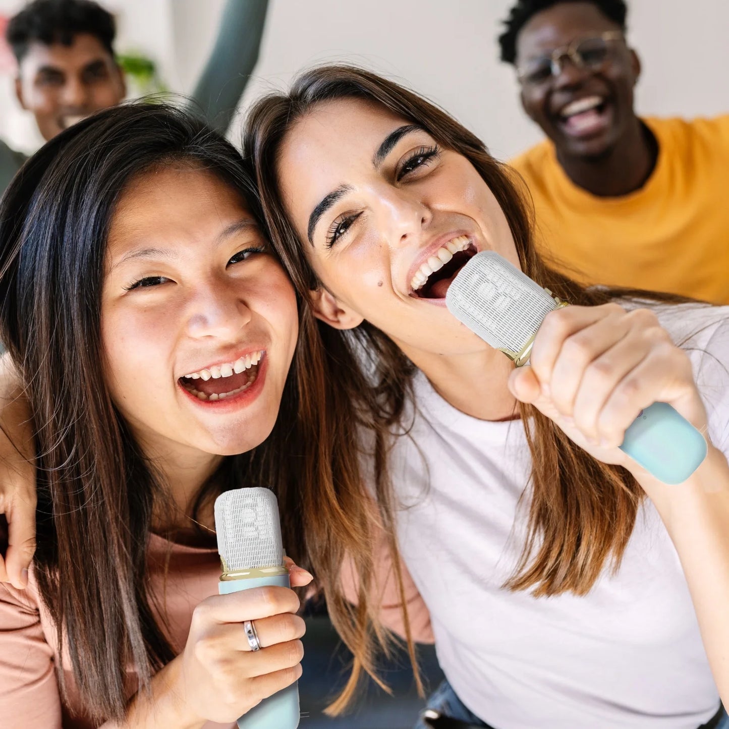 Retro Wireless Karaoke Speaker, Mint, AI6028-MNT