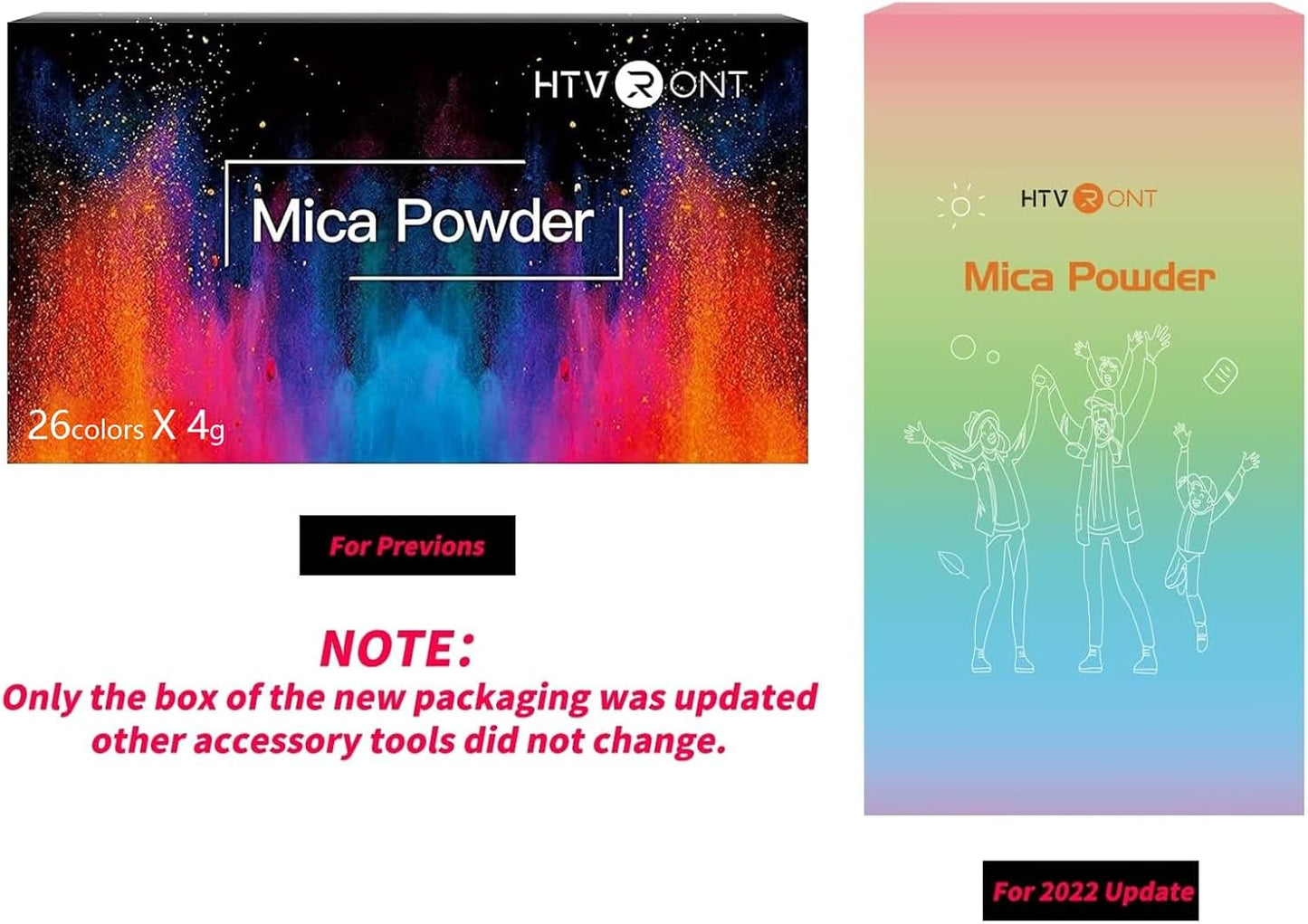 Mica Powder for Epoxy Resin 104 G - 26 Colors Shimmery Pigment Powder - Easy to Mix & Natural for Soap Making, Lip Gloss, Bath Bombs