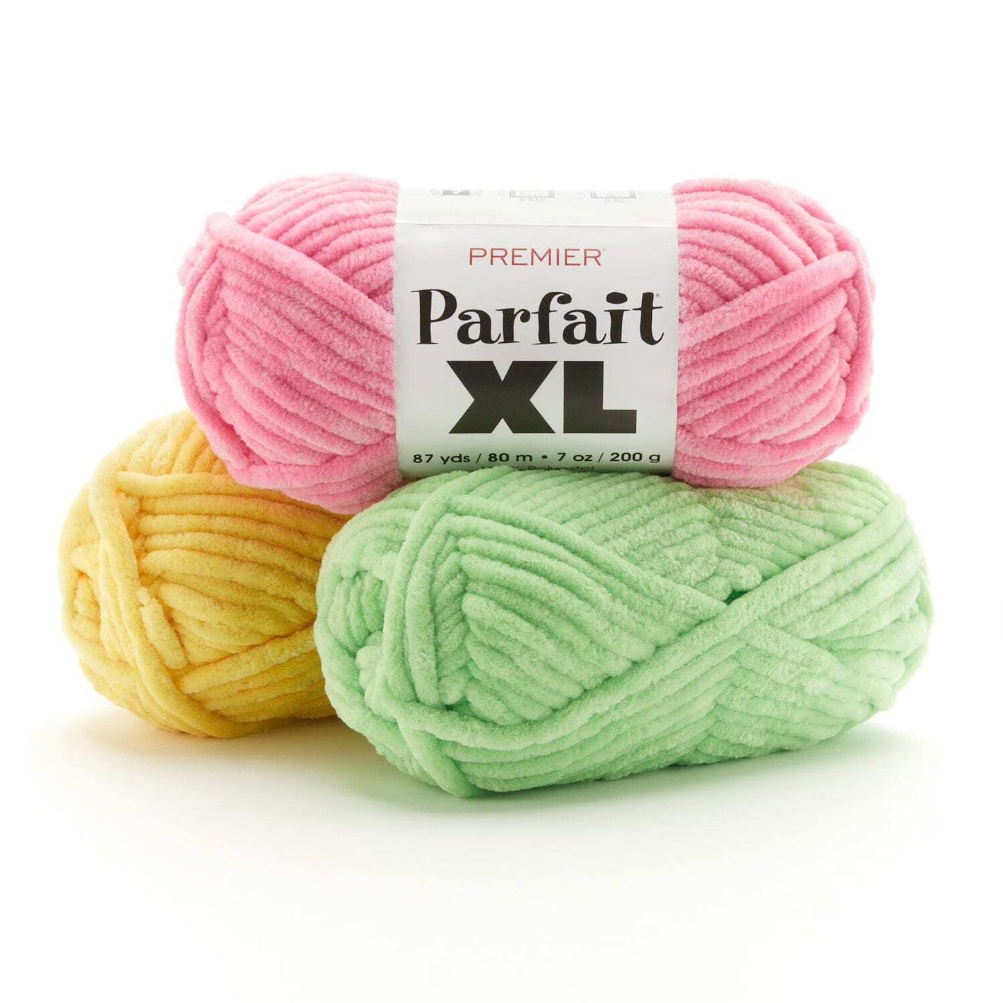 Premier Yarns Parfait® XL #7 Super Chunky Jumbo Chenille Yarn, Light Brown, 7Oz 87Yds