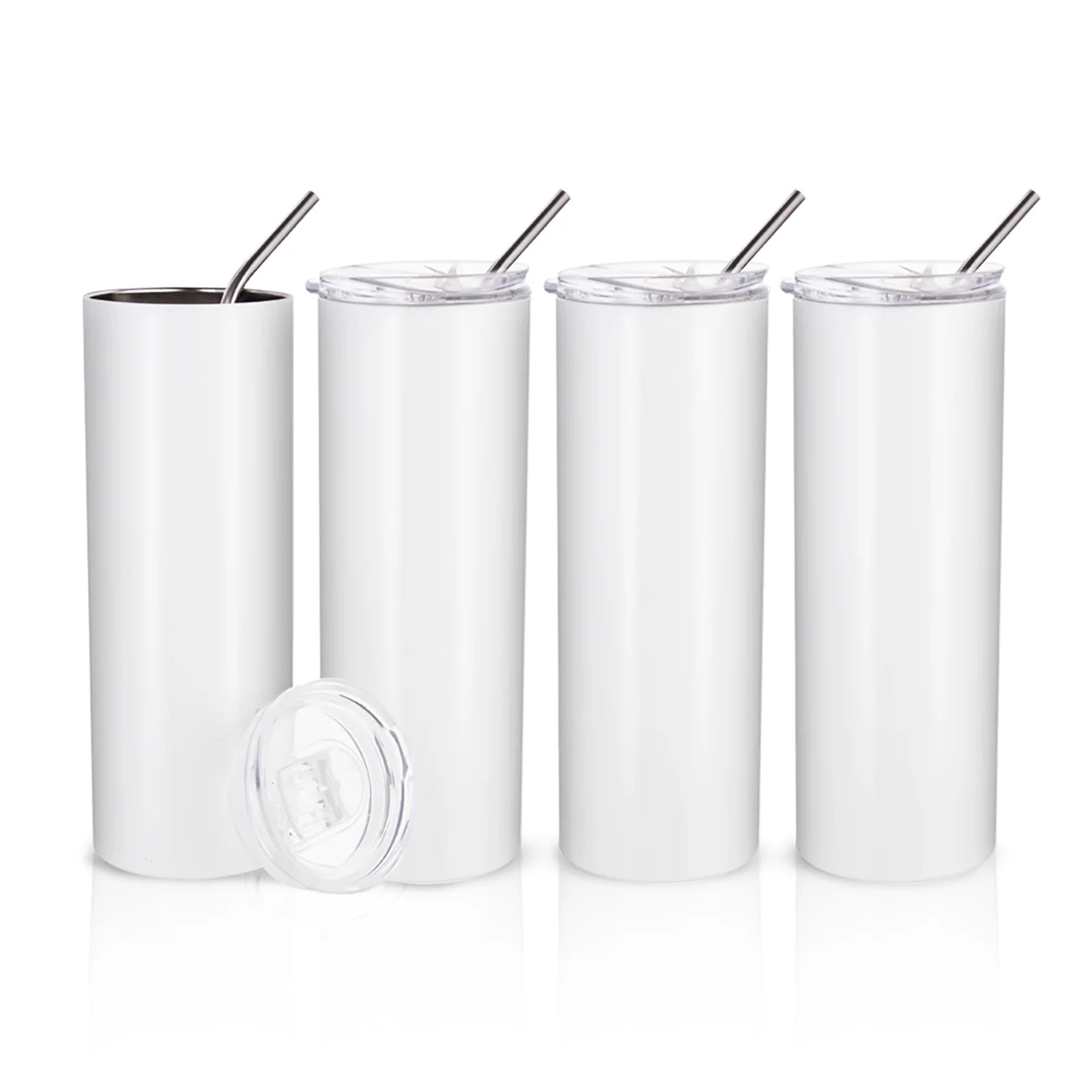 30 OZ Tumbler Heat Press Sublimation Starter Benginers Kit Bundle with 20 OZ Sublimation Tumblers,Sublimation Tape,Sublimation Paper and Butcher Paper