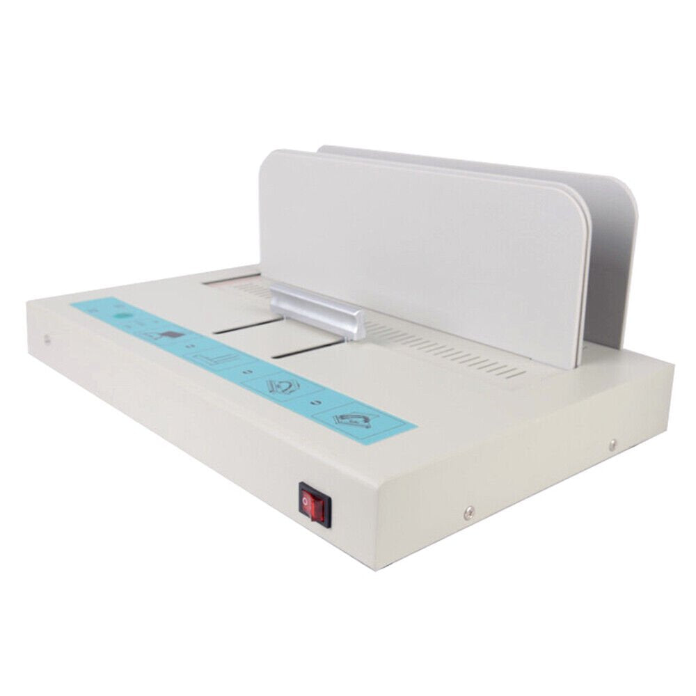 110V Electronic Binder 3 Gears Adjustable A4 Thermal Binding Machine Contract Book 60-180 Seconds