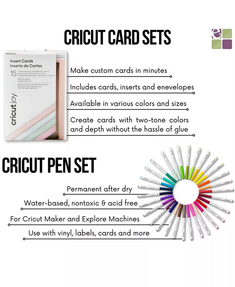 Ultimate Materials, Vinyl Rolls and Accessories Bundle for  Explore Air and Maker, 150+ Piece
